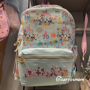Disney Stoney Clover Lane Disneyland 70th Anniversary Backpack NEW